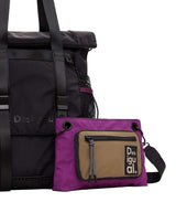Desigual Modularis 25 Voyager Bag, Negro, violeta