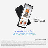 Samsung Galaxy A26 5G 256GB Teléfono Móvil, Inteligencia Alucinante, 6GB RAM, 50MP Cámara, Negro, Garantía del Fabricante 3 Años + 1 Año Extra