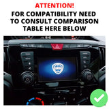 Autorradio de Ajuste Personalizado para Lancia Ypsilon Android GPS Bluetooth WiFi Dab USB Pantalla táctil Full HD 6,2" procesador de 8 núcleos y comandos de Voz