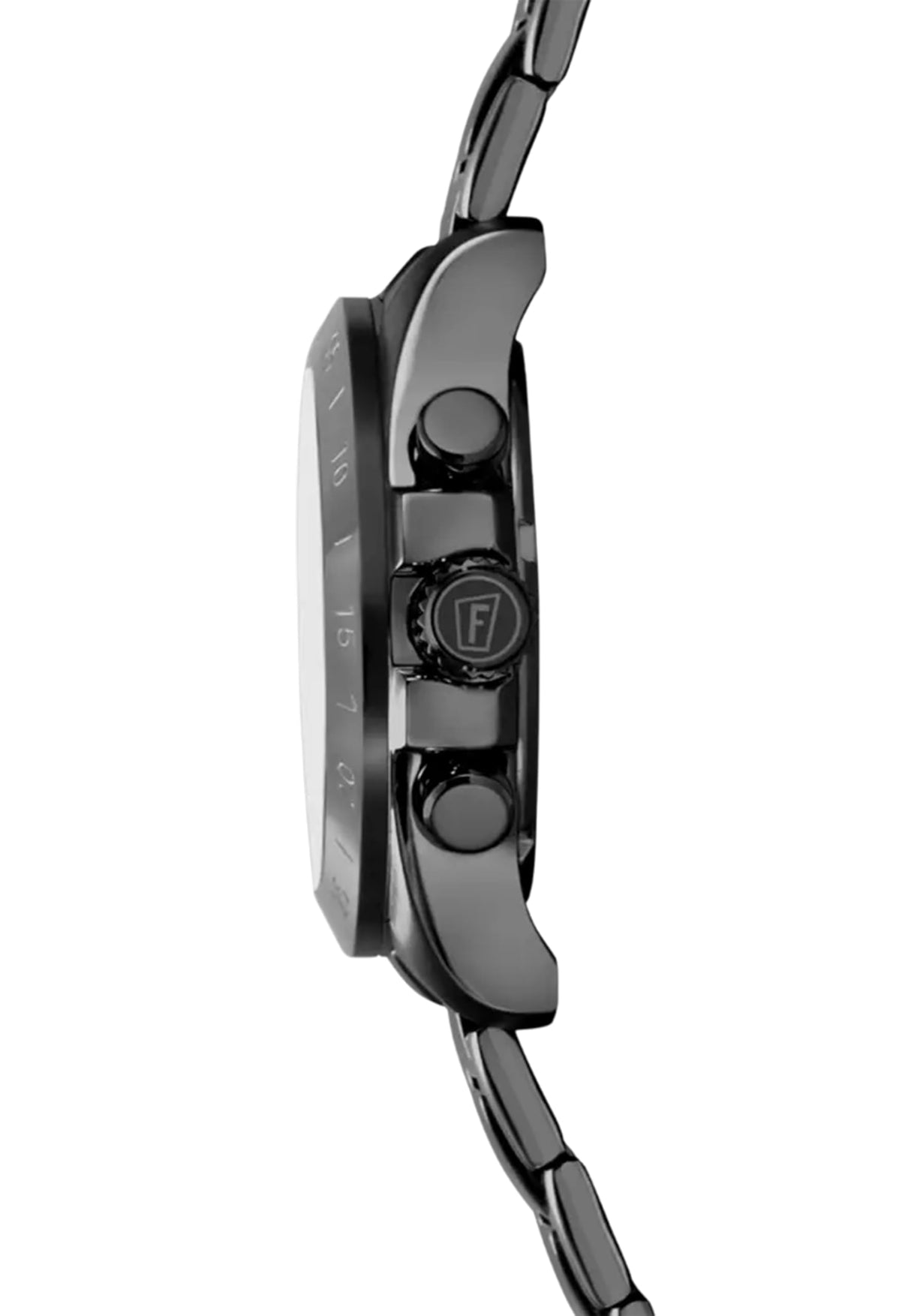 Reloj FESTINA para Unisex F20703/1 Ceramic Caja de Acero Inoxidable 316l Negro Correa de Acero Inoxidable 316l Gris