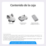 DJI Mini 4K, dron con cámara 4K UHD para adultos, menos de 249g, estabilización en 3 ejes, transmisión de vídeo a 10 km, regreso automático, 1 batería para un tiempo máx. de vuelo de 31 min