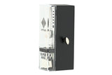 Wittner Metrónomo Taktell Super-Mini Serie 880 - Carcasa de plástico - Sin campana - Negro - Mecánico con cuerda - No se requieren baterías - Hecho en Alemania