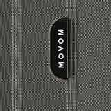 Joumma Marvel Logo Maleta de Cabina Antracita 40x55x20 cms rígida 2,8 kgs Cierre TSA Integrado ABS 2,8 kgs 37L Extensible Equipaje de Mano