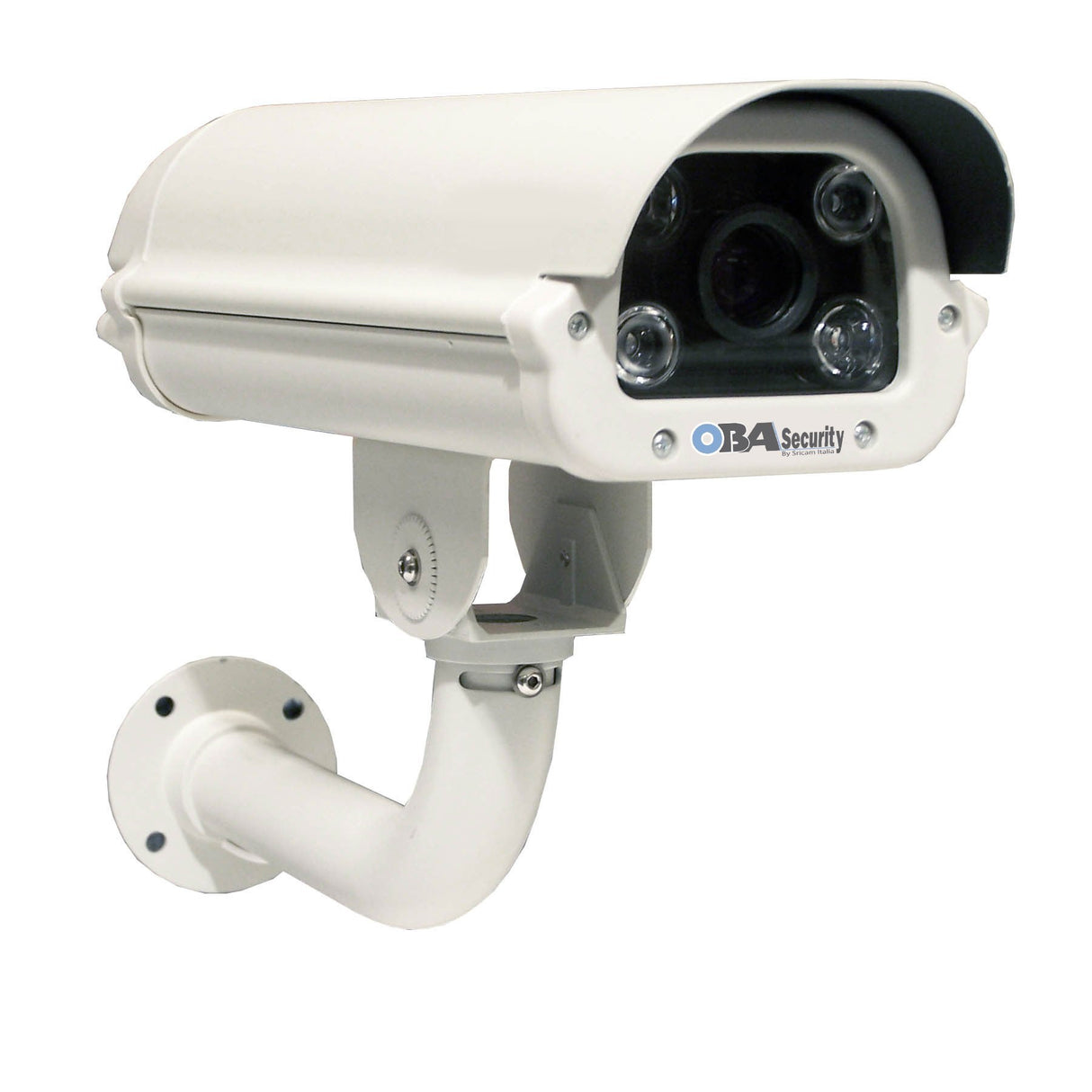Sricam Italia SRI-IPA690 - Cámara de Lectura de matrículas LPR de 4 megapíxeles, Lente varifocal de 6 a 22 mm, IP66, Color Blanco