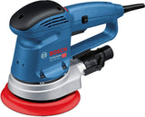 Bosch Professional lijadora excéntrica GEX 34-150 (incl. ⌀ plato de lijado 150 mm, disco de lijado C470 para madera, adaptador para aspiración, bolsa de papel para polvo)
