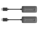 PremiumCord Mini Extensor Inalámbrico 4K HDMI a 20 m, UHD 4K 2160p 60 Hz, Full HD 1080p, 18 Gbps, HDMI2.0, HDCP2.2, Negro