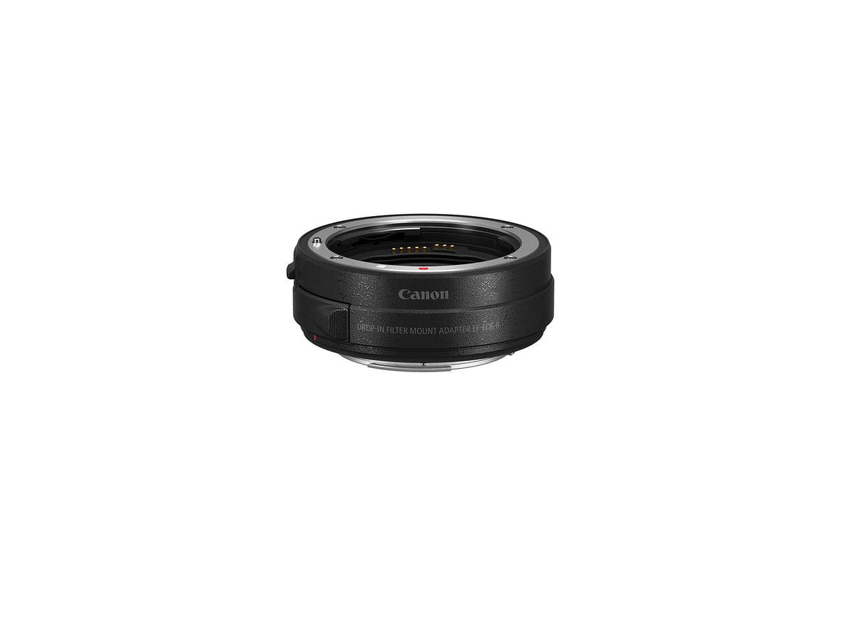 Canon EF-EOS R - Adaptador para Objetivo de cámaras Canon (Montura EF-R, Compatible con EOS R, Filtro ND Variable), Color Negro