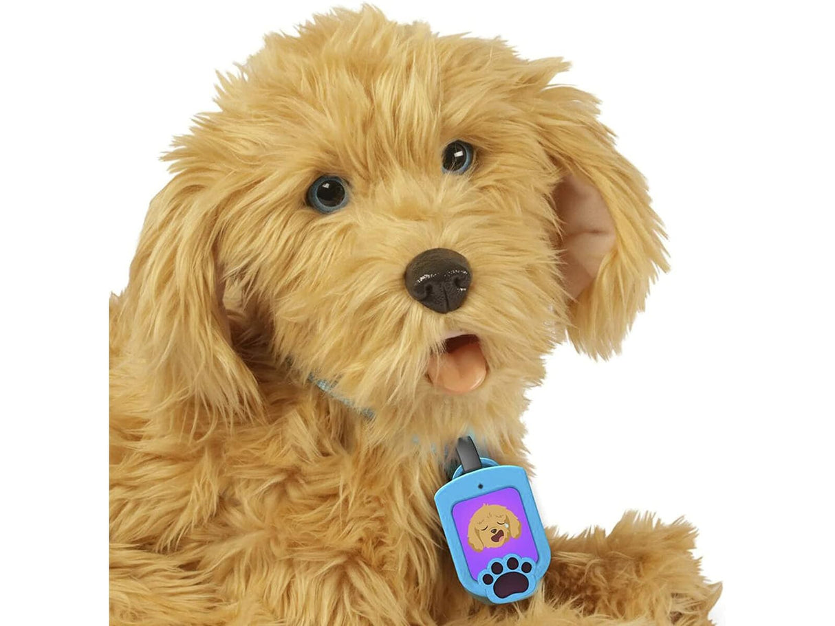 Famosa- Moji, perro interactivo con más de 150 reacciones, incluye sonidos, movimientos y emociones (700016894)