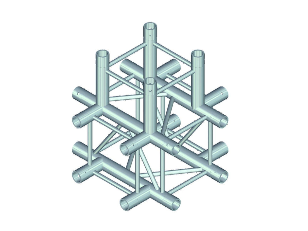 Alutruss 60306815 Ql-Et34 T-51 - Tee de 5 vías