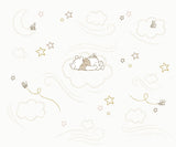 Komar WTD - Papel pintado fotográfico para habitación infantil (300 x 250 cm), diseño de Winnie the Pooh Sleepy Little Bear