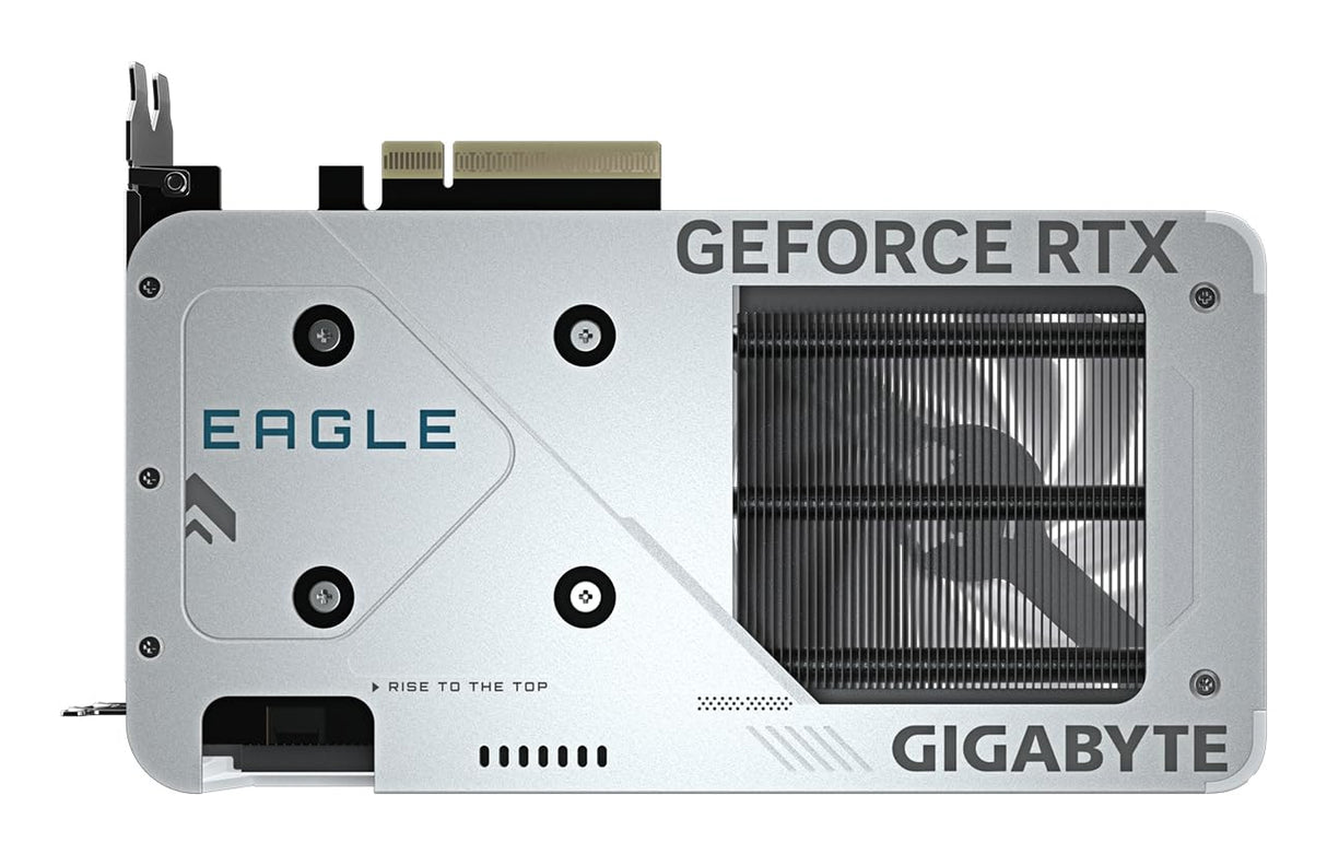 Gigabyte GeForce RTX 5060 Eagle OC Ice 8G Tarjeta Gráfica - 8GB GDDR7, 128bit, PCI-E 5.0, 2550 MHz Frecuencia del núcleo, 3 x DisplayPort, 1 x HDMI, GV-N5060EAGLEOC ICE-8GD