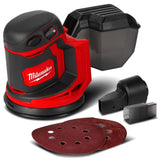 MILWAUKEE M18 BOS125-0 Lijadora Orbital aleatoria 18V Unidad Desnuda