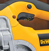 Dewalt DW331K-QS - Sierra de calar 701w electrónica con puño cerrado + maletín