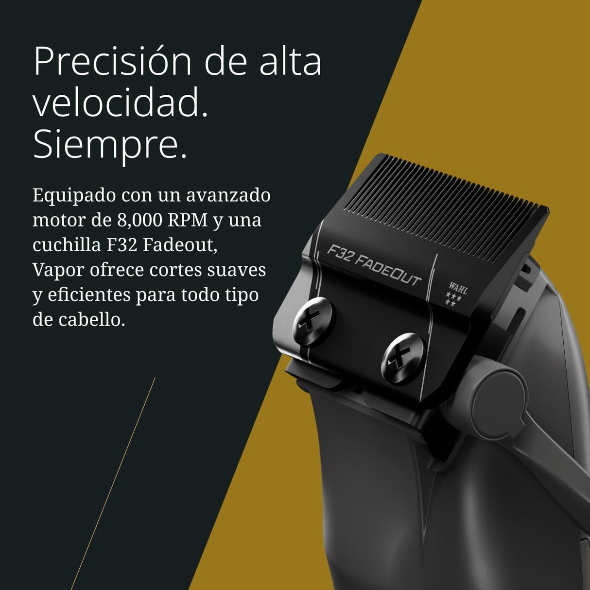 Wahl Vapor - cortapelos sin cable