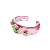 Swarovski Brazalete Dulcis, Tallas mixtas, Multicolor, Baño tono oro