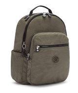 Kipling Seoul Mochila Grande, Green Moss (Verde)
