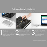 Transcend JetDrive 855 Interno SSD 480 GB para Macbook PCIexpress Gen3 x4 NVMe (Kit con Cubierta Externo Thunderbolt, Funda y Destornillador) TS480GJDM855