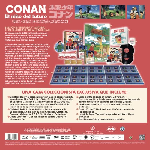 Conan el niño del futuro. Edición Definitiva. Bluray. [Blu-ray]