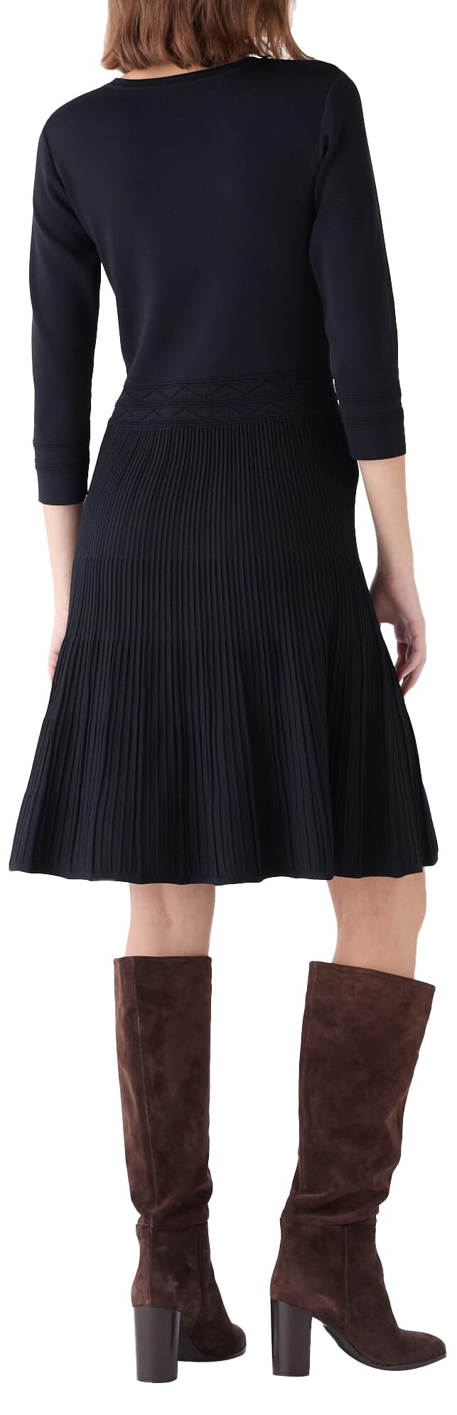 Caroll 251R-ROMELINE Vestido, Belleza Negra, 42 para Mujer