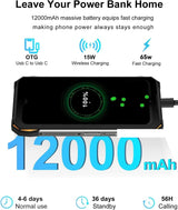 DOOGEE S89 Pro Móvil Resistente 12000mAh, 8GB + 256GB, Cámara Triples 64MP+Visión Nocturna 20MP, 6.3 FHD+, IP68/IP69K 4G Telefono Móvil Android 12, OTG/NFC/GPS, Carga Inalámbrica
