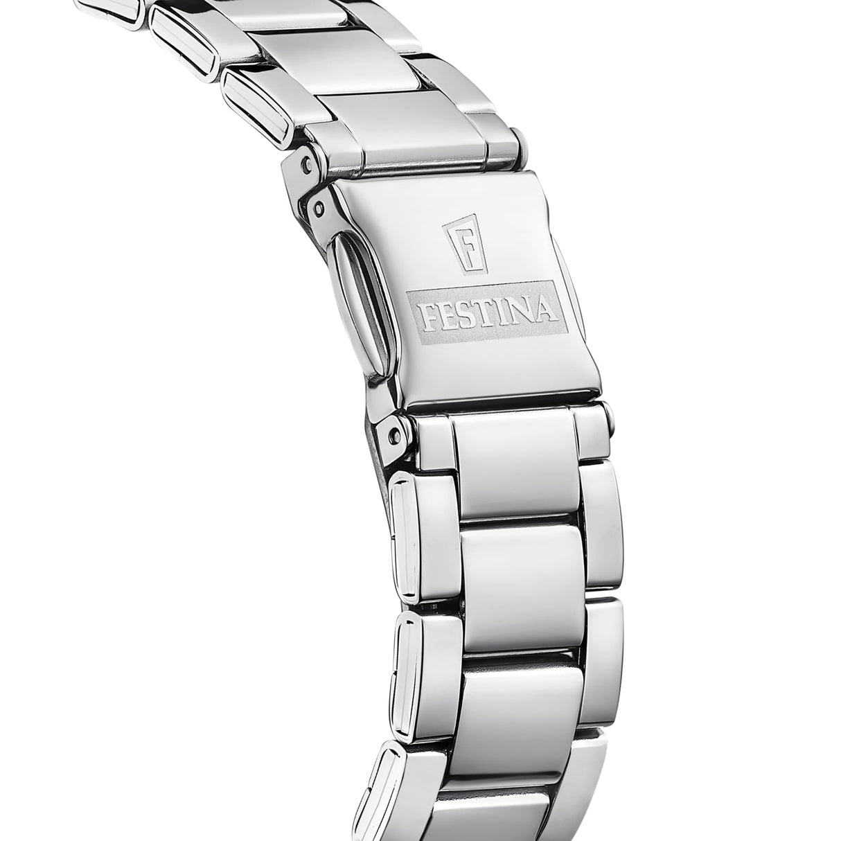 Festina Reloj Mujer F20622/I Boyfriend Caja de Acero Inoxidable 316l Plateado Correa de Acero Inoxidable 316l Plateado
