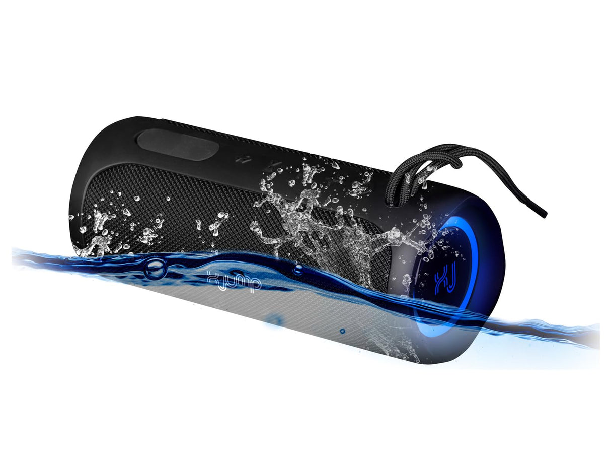 X Jump XJ 100 - Altavoz portátil Amplificado de 40 W, Alto Rendimiento, Bluetooth, función TWS, AUX-IN, micrófono Incorporado, Altavoz Resistente al Agua IP67, Verde