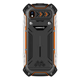 Hammer H Boost LTE, Robusto, Mega batería de 3500 mAh, 2.4", Resistente al Agua (IP68), a Prueba de Golpes, Linterna, Dual-SIM, Bluetooth, teléfono Celular con Botones, Negro