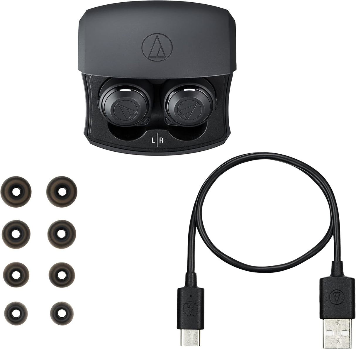 Audio-Technica CKS50TW Auriculares Inalámbricos Negro