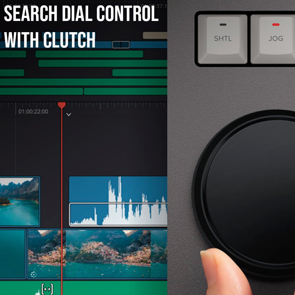 Blackmagic Design Davinci Resolve Editor Keyboard + Software Lizenz (BM-DV/Res/BBPNLMLEKB-LIC)