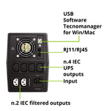 TECNOWARE UPS ERA Plus 2600VA/1820W 6*IEC