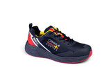 Sparco SBTB0016R0N31043, Zapatos de Seguridad y contra Incendios Unisex Adulto, Navy Blue/Red, 43 EU