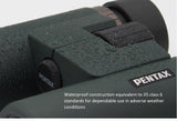 Prismáticos PENTAX AD 7x32 ED para la observación de la Naturaleza, con Revestimiento Multicapa Completo y fabricación Impermeable.
