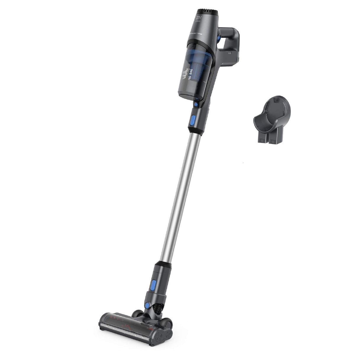 Rowenta Aspiradora inalámbrica multifuncional X-Pert 3.60, batería de iones de litio de fácil acceso desde el suelo hasta el techo, cabezal de succión de alto rendimiento con luz LED RH6921WO