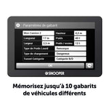 Snooper PL2400 - Navegador GPS para vehículos pesados (pantalla de 5", incluye mapa de carreteras) (importado)