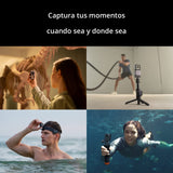 DJI Action 2 Power Combo - Cámara de Acción con Módulo de Extensión de Batería, Accesorios Magnéticos, Estabilización, 32G