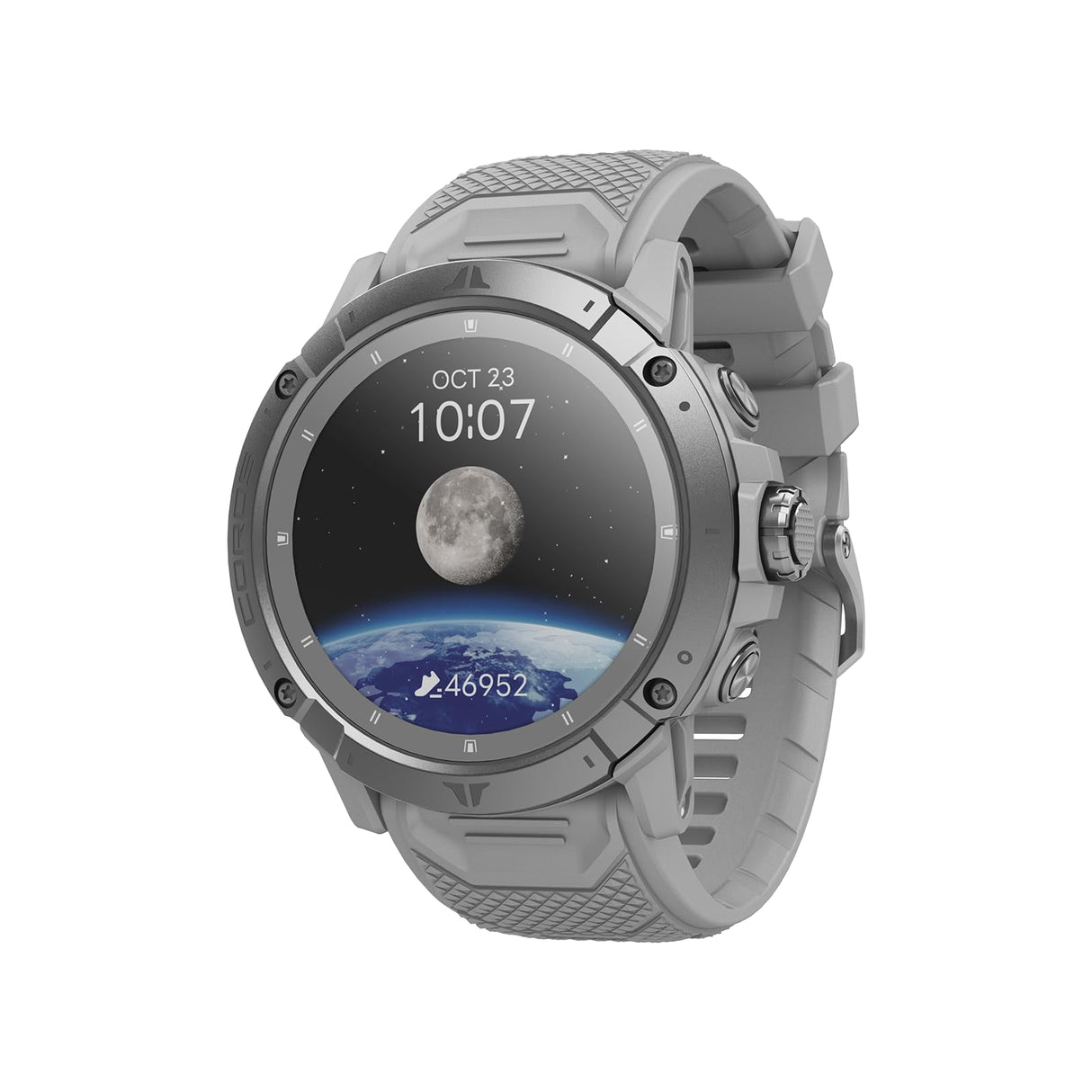 COROS VERTIX 2S Reloj GPS de Aventura, 40 días de autonomía, Navegación GPS con Mapas Globales sin conexión, Planificador de rutas, Pulsómetro, Escalada, Esquí, Carrera, Ciclismo (Plata Luna)