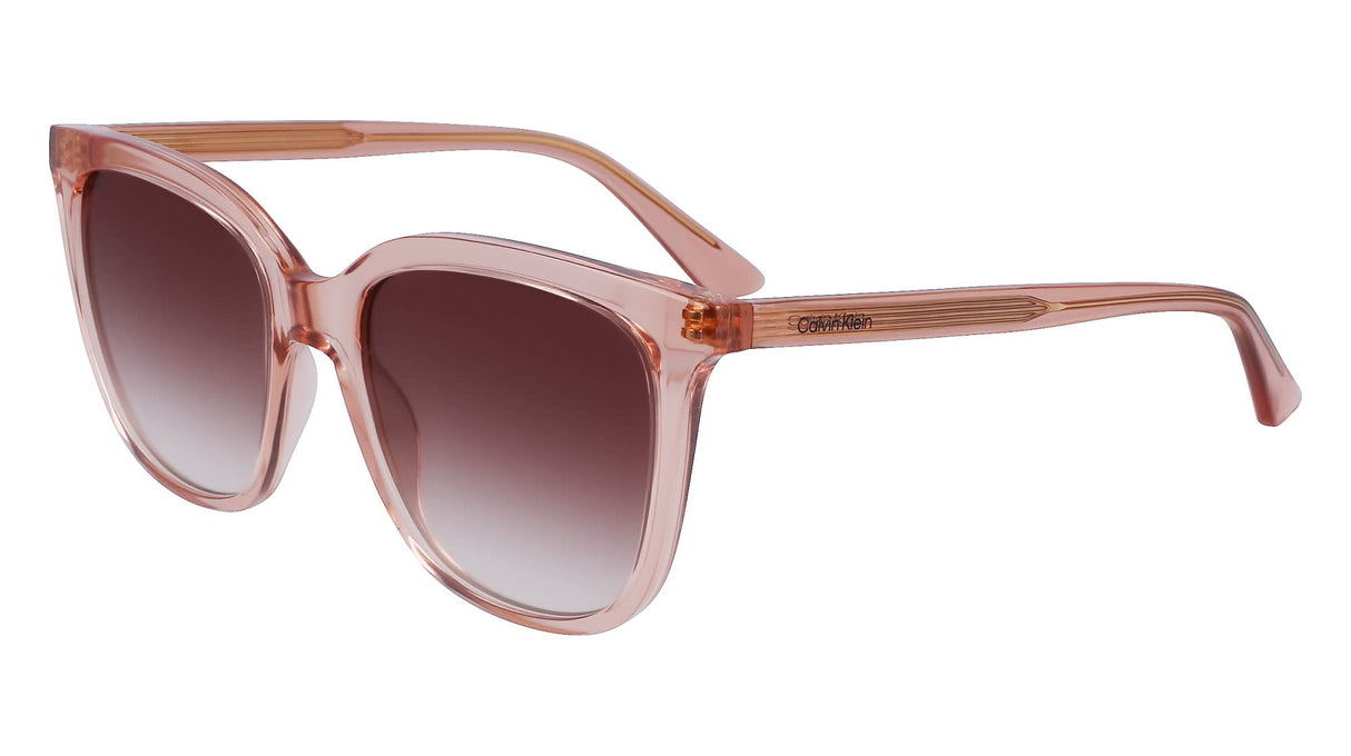 Calvin Klein Women's Sunglasses CK23506S - Rose with Gradient Brown Lens