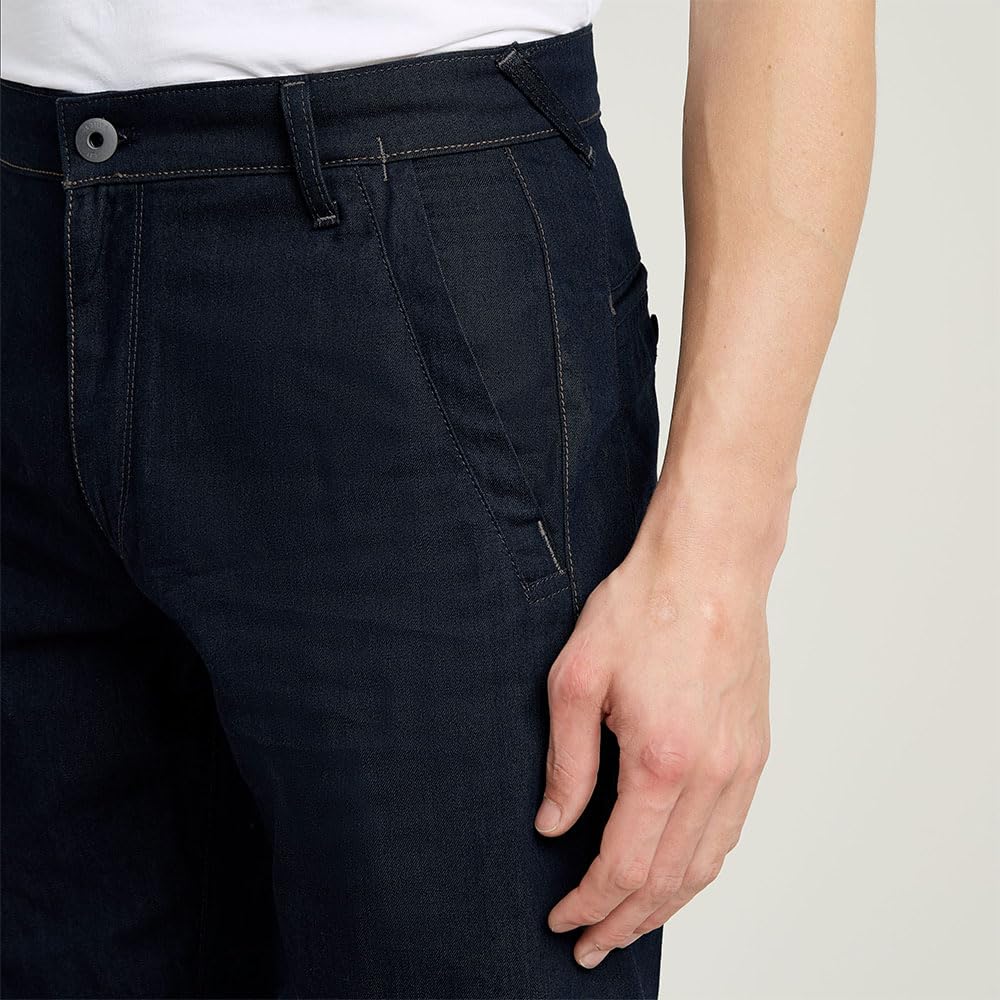 G-STAR Morry Tapered Chino Jeans, Azul Raw Denim D26400-d944-001, 38W / 32L Hombres