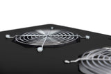 Digitus DN-19 FAN-2-B-N Panel del ventilador - Accesorio de rack (Panel del ventilador, Negro, 2 Ventilador(es), 4,6 m³/h, 1,8 m, IP20)