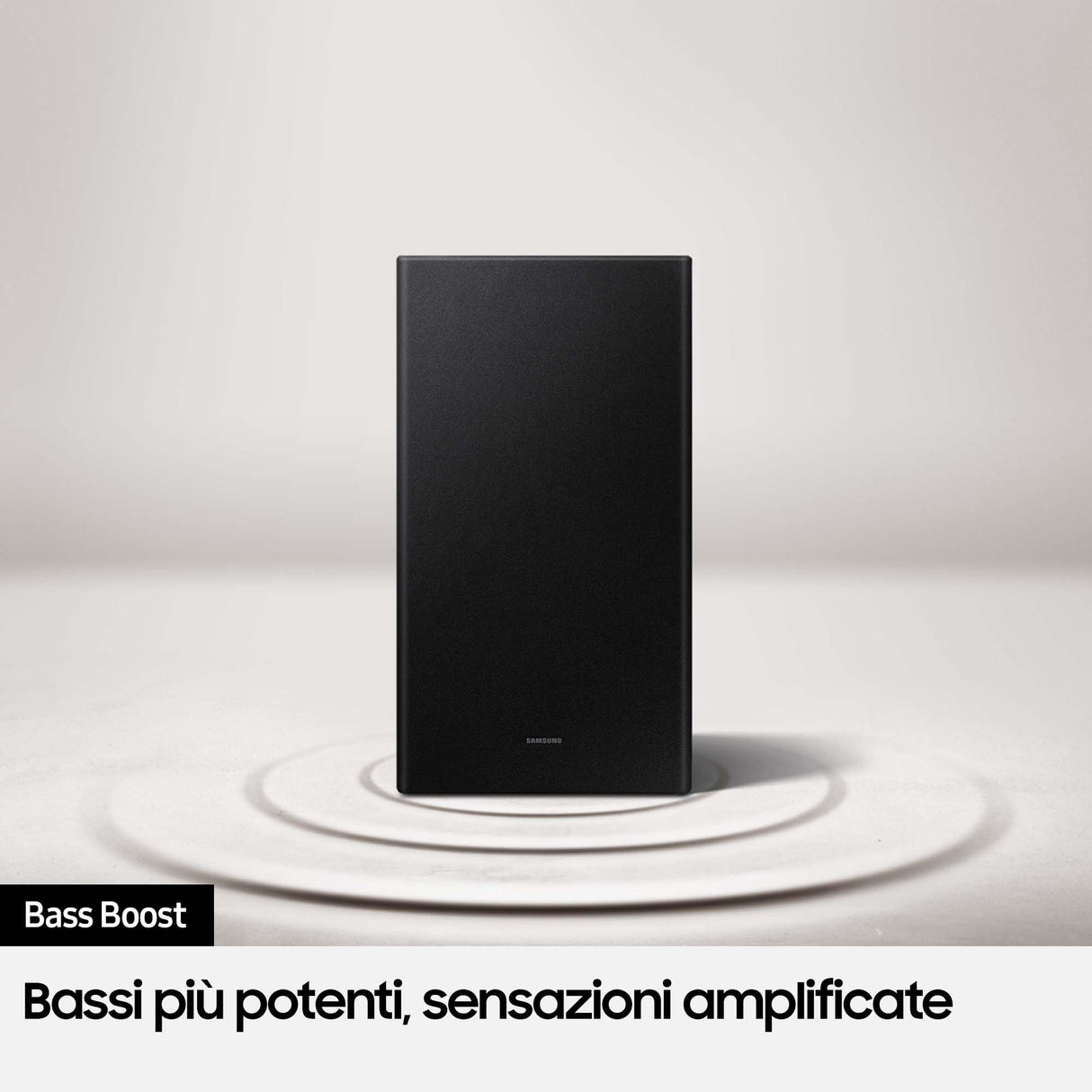 Samsung Barra de Sonido HW-C430/ZF Serie C, 3 Altavoces, subwoofer Incluido, Audio de 2.1 Canales, Adaptive Sound Lite, Negro 2023