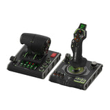 Turtle Beach VelocityOne Flightdeck - Joystick y Acelerador de Sistema Simulador HOTAS Universa con Pantalla táctil y Botones, HUD Montado en la Palanca y Sensores sin Contacto en Windows 10 & 11