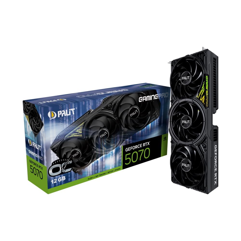 Palit GeForce RTX 5070 GamingPro OC (12GB GDDR7/PCI Express 5.0/MHz/28000MHz)
