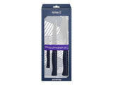 Opinel - Estuche Trio Intempora, 1 Cuchillo de Chef, 1 Cuchillo para Cortar, 1 Cuchillo de Oficina - Acero Inoxidable, Polioximetileno, Full Tang - Garantía de por Vida