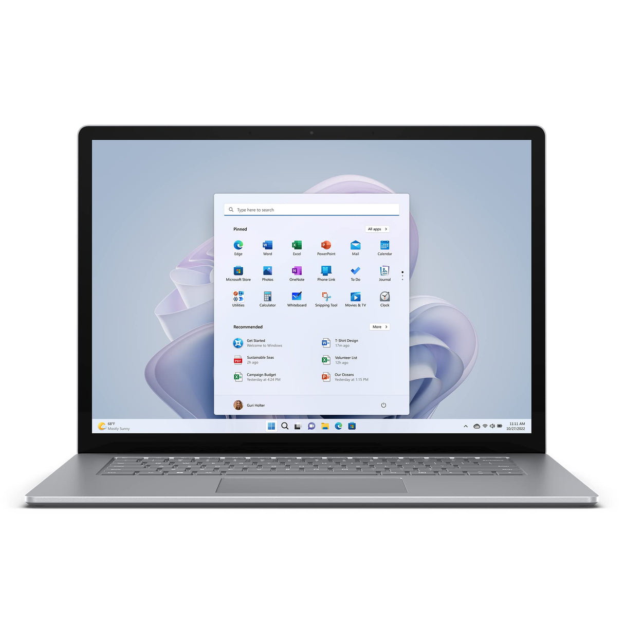 Microsoft Surface Laptop 5 - Ordenador portátil de 15" táctil accionado por Intel EVO, 12º generacion Intel Core i7-1255U, 16GB RAM, 512GB SSD con Intel Iris Xe Graphics y Windows 11 Home