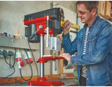 Einhell Máquina perforadora de columna TE-BD 550 E (550 W, regulación de velocidad continua y sin herramientas, mandril portabrocas de sujeción rápida de calidad, tope de profundidad ajustable)