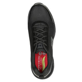 Skechers Arch Fit Sr Ringstap, Zapatos de trabajo Hombre, Black Textile/Synthetic, 45 EU