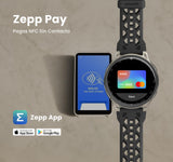Amazfit Cheetah 2 Pro 48mm Reloj Inteligente GPS Running, Pantalla AMOLED 1,32", Cristal de Zafiro, Caja de Titanio, 32 GB Almacenamiento, hasta 20 días batería, NFC, Linterna, para Android y iPhone