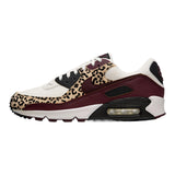 NIKE Air MAX 90, Sneaker Mujer, Sail Burgundy Crush Black, 39 EU