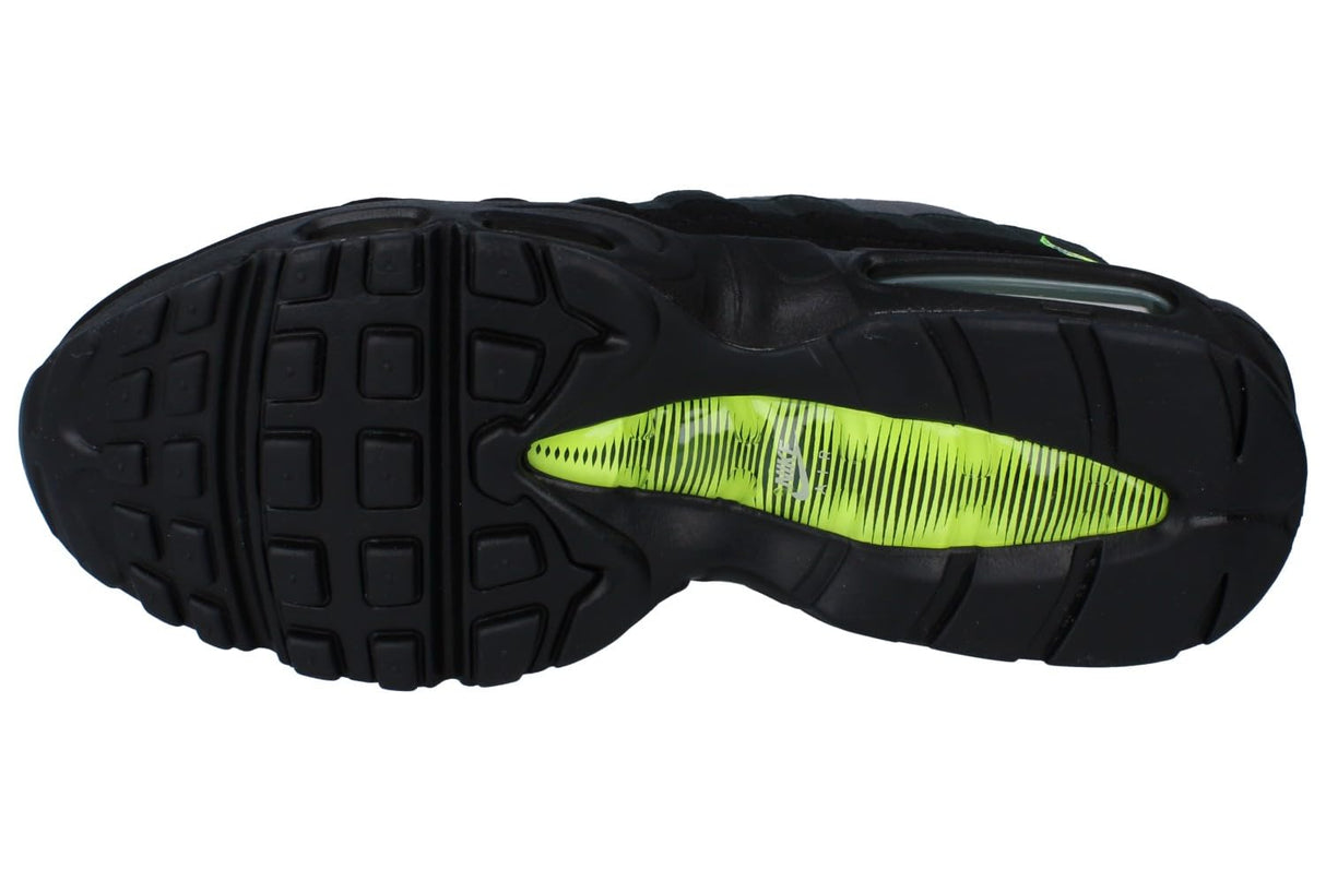 NIKE Air MAX 95, Sneaker Hombre, Black Lt Smoke Grey Volt Dk Smoke Grey, 44.5 EU
