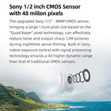 FIMI X8SE 2022 V2 Drones con Cámara EIS 4K HD, 10km Distancia Control, 3 Ejes Cardán, GPS Retorno Inteligente, 35mins Duracion Del Vuelo, Profesional FPV Quadcopter RC Drone (2 Pilas+Altavoces)